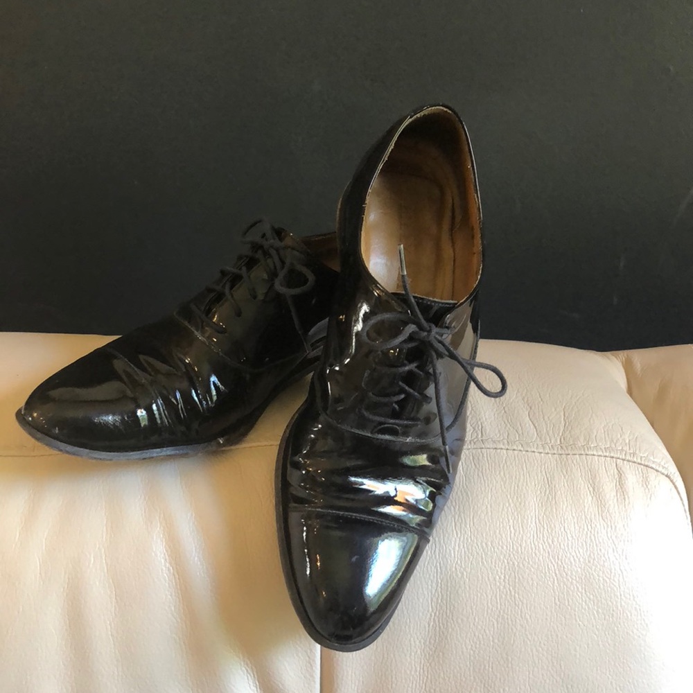 Billy Reid Patent Leather Loafers